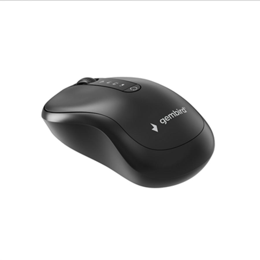 GEMBIRD DUAL-MODE 4-BUTTON WIRELESS MOUSE BLACK