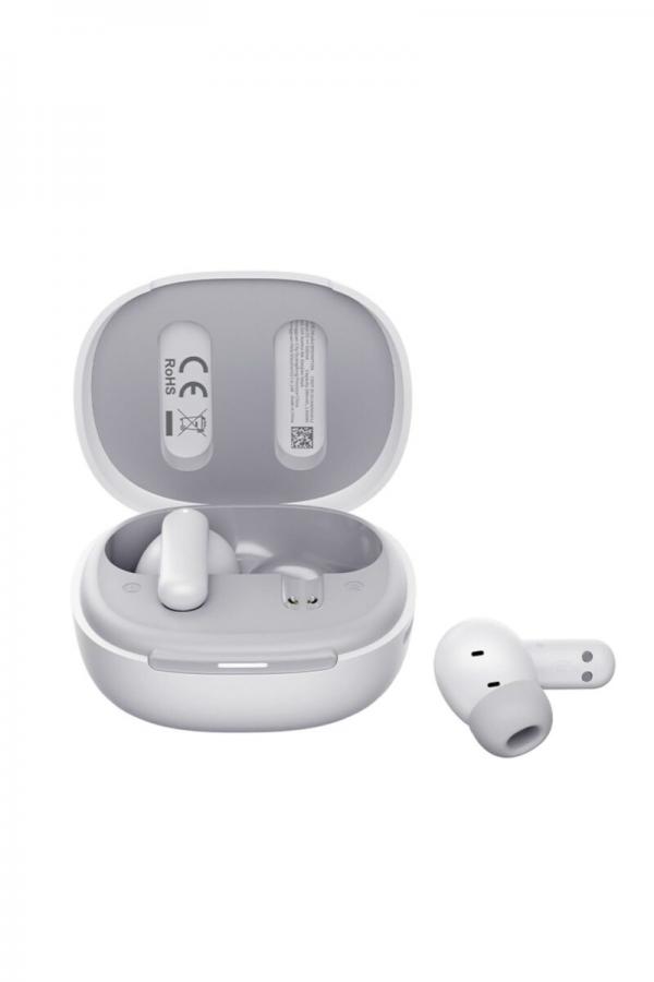QCY Melobuds N30 (HT16) ANC White - SBC/AAC IPX4 TWS Earbuds w. Natural Transparency Mode & A.I. ENC
