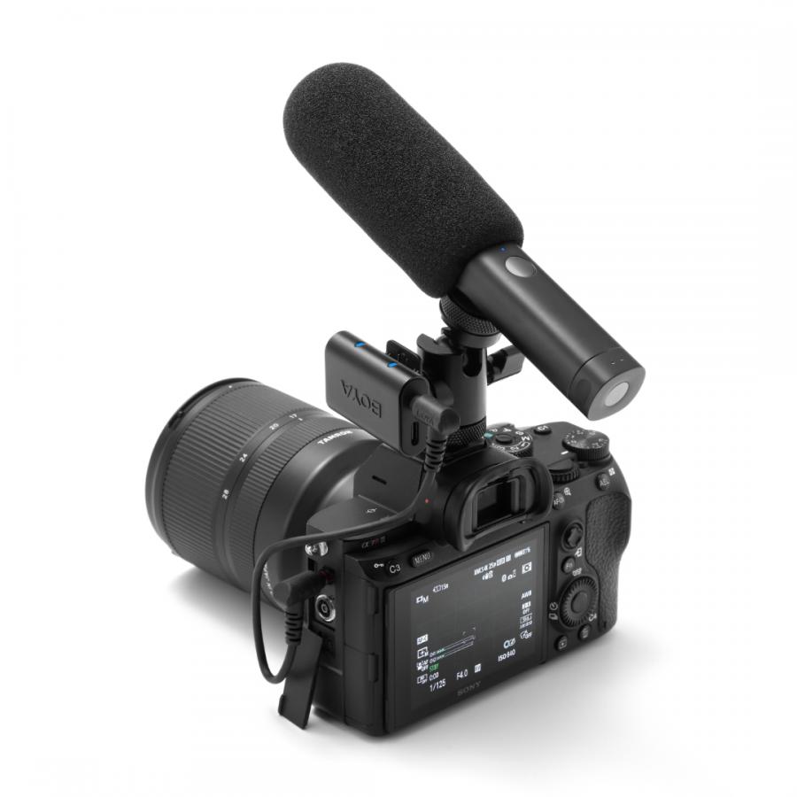 BOYA Magic - Type-C, Lightning & 3,5mm, Camera Receiver Wireless Microphone 2 TX + 3 RX + char. Case