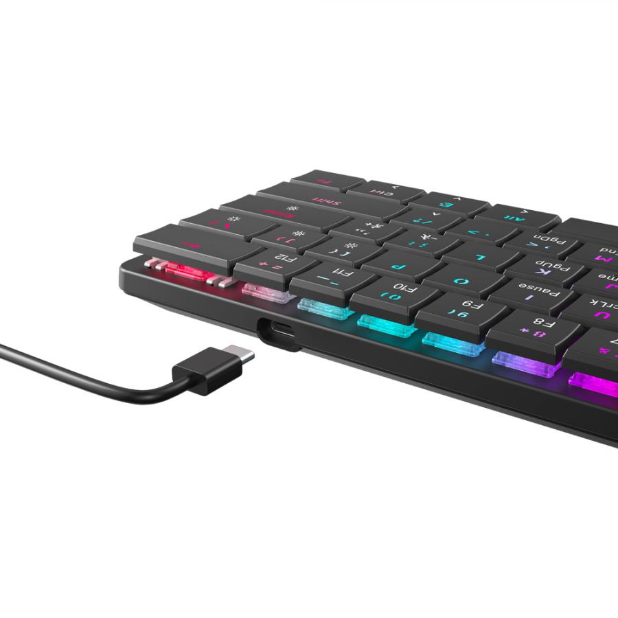 WHITE SHARK MECH KEYBOARD GK-006121 NAGAMAKI BLACK US BLUE SWITCH