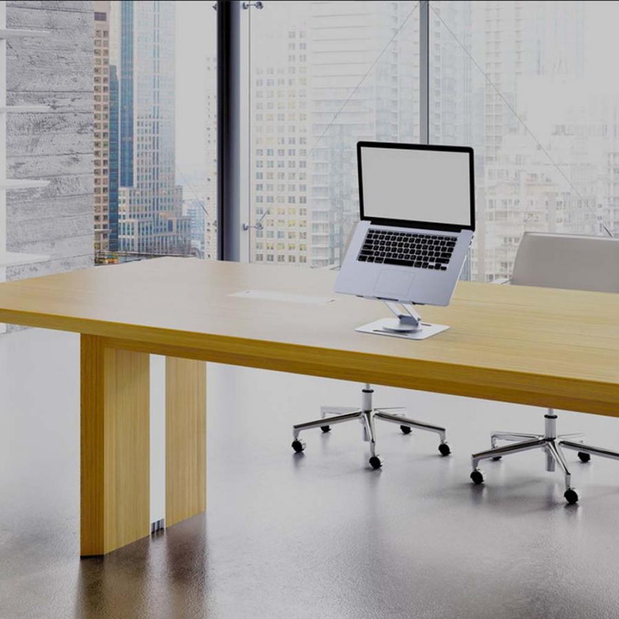 GEMBIRD ROTATING NOTEBOOK RISER STAND FOR 15.6' DEVICES SPACEGREY