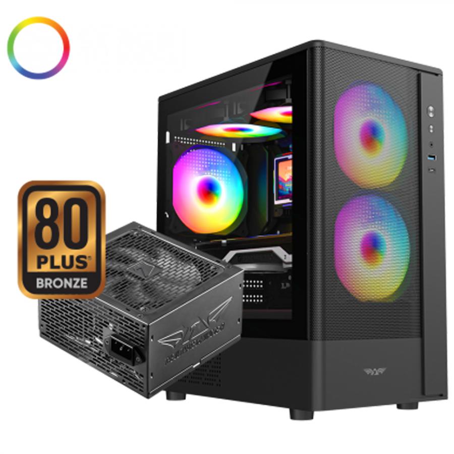 ARMAGGEDDON GAMING PC CASE AQUARON NEMO 3 BLACK