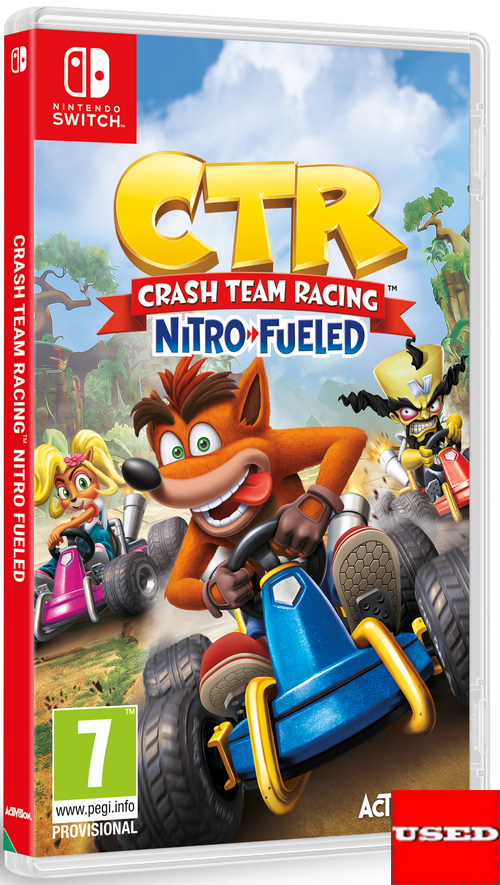 Crash Team Racing Nitro-Fueled NSW USED