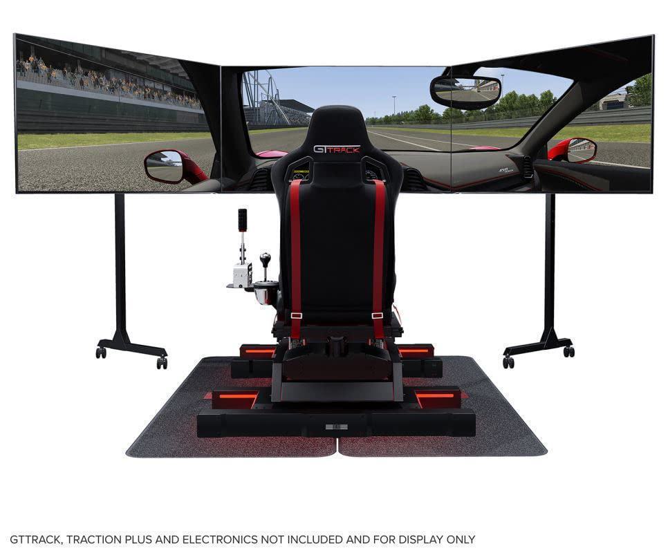 NEXT LEVEL RACING (NLR-A010) FREE STANDING TRIPLE MONITOR STAND ( SUPPORTS 3 X 32-TO-65” MONITORS WITH VESA