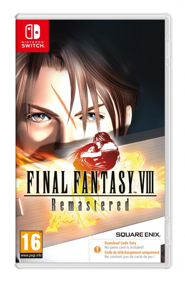 Final Fantasy VIII Remastered  Nintendo Switch  NEW (Code in the Box)