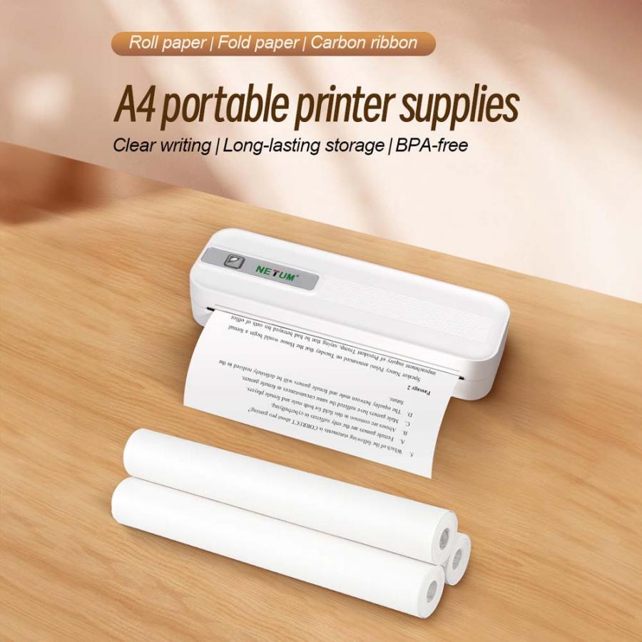 NETUM A4 SIZE PROOF THERMAL ROLL PAPER