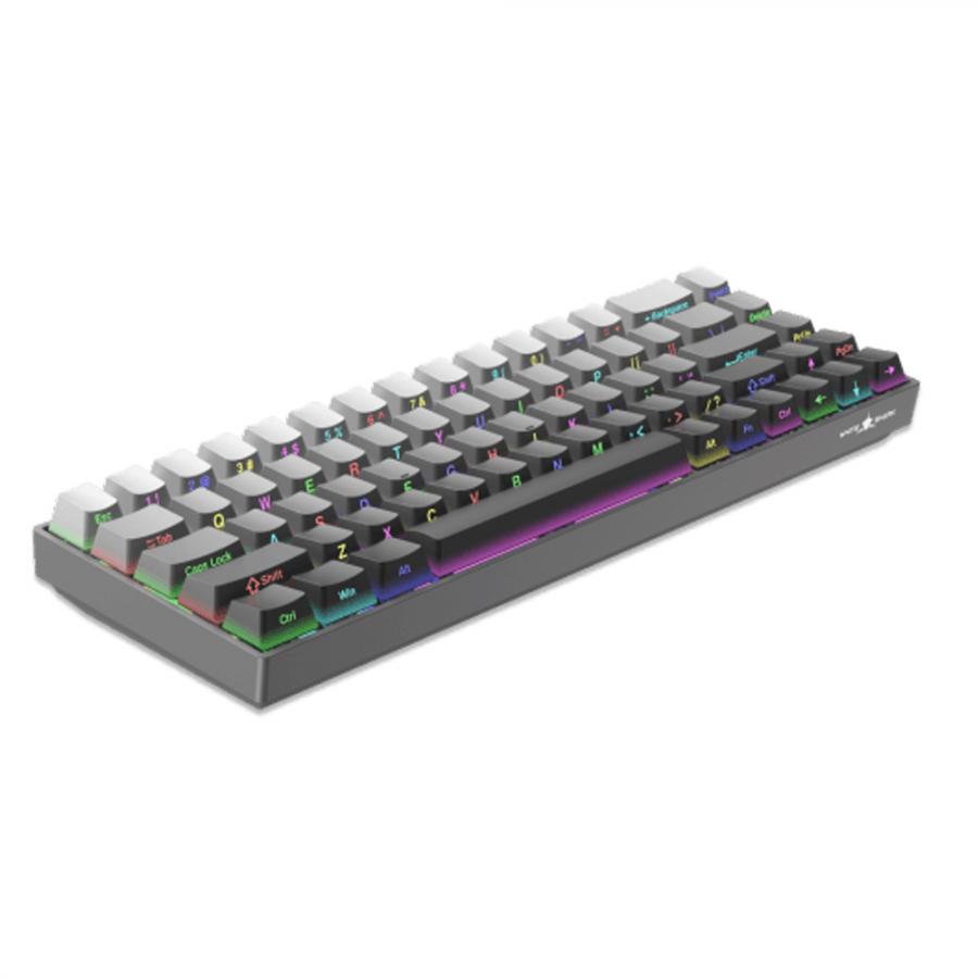 WHITE SHARK MECH KEYBOARD US LAYOUT GK-007711 RED SWITCH GRAY GRADIENT