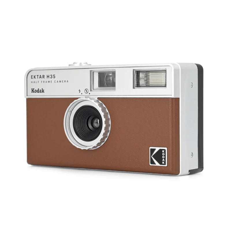 Kodak Ektar H35 HF Film Camera Brown