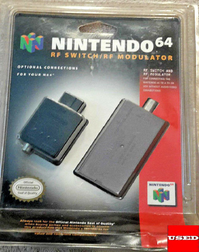 Nintendo N64 Official RF Switch / RF Modulator N64 USED