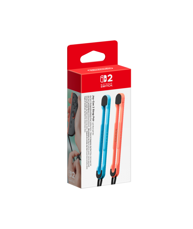 Nintendo Switch 2 Joy-Con Strap Pair  Light Blue /Light Red  