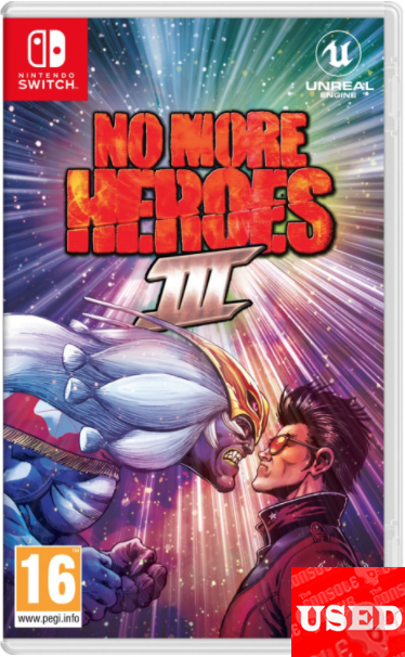 No More  Heroes 3  NSW USED
