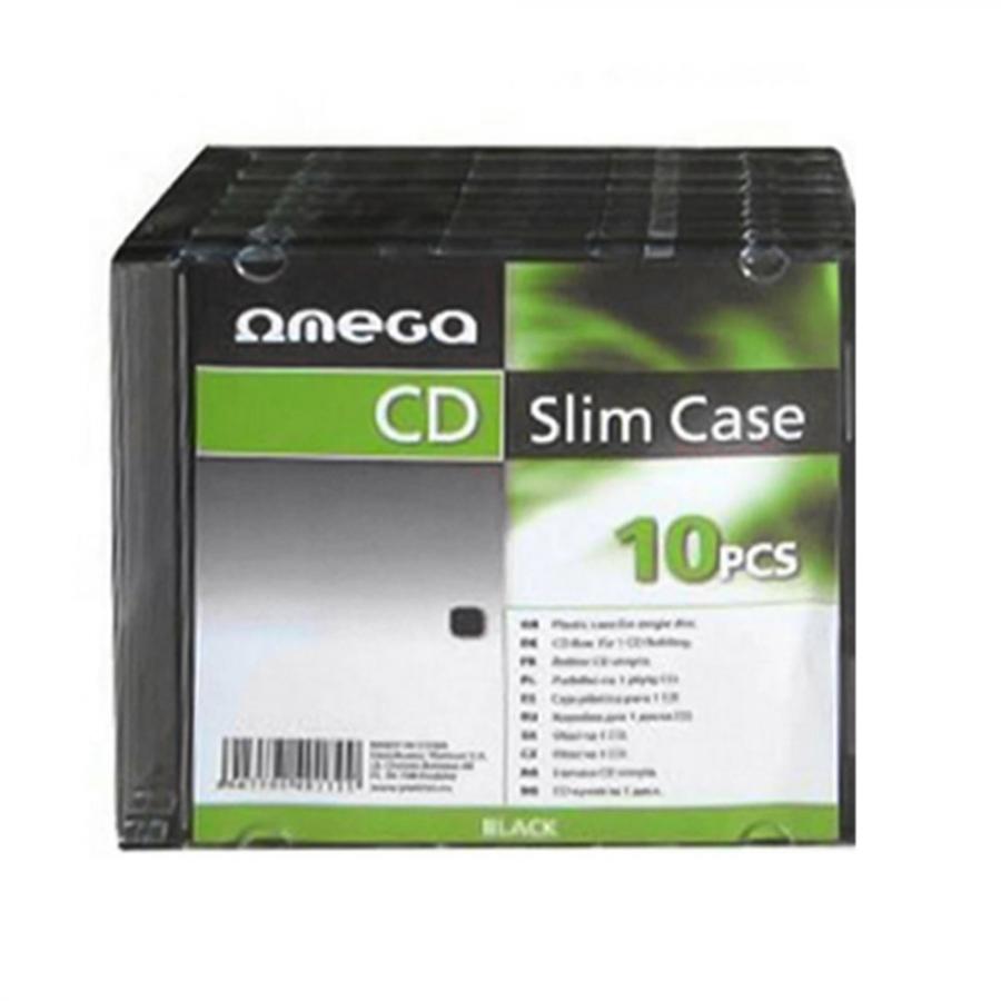 OMEGA SLIM CASE BLACK 10PCS