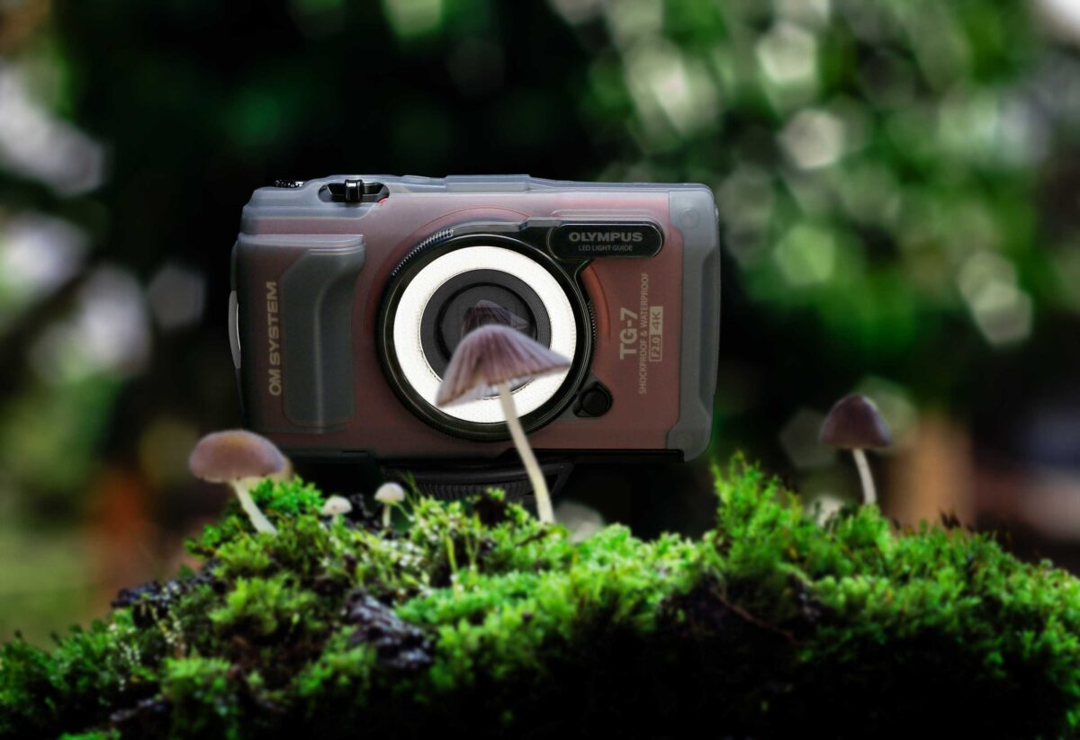 Olympus OM-System TG-7 Red Tough Camera Underwater