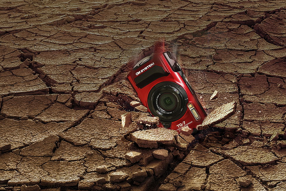 Olympus OM-System TG-7 Red Tough Camera Underwater