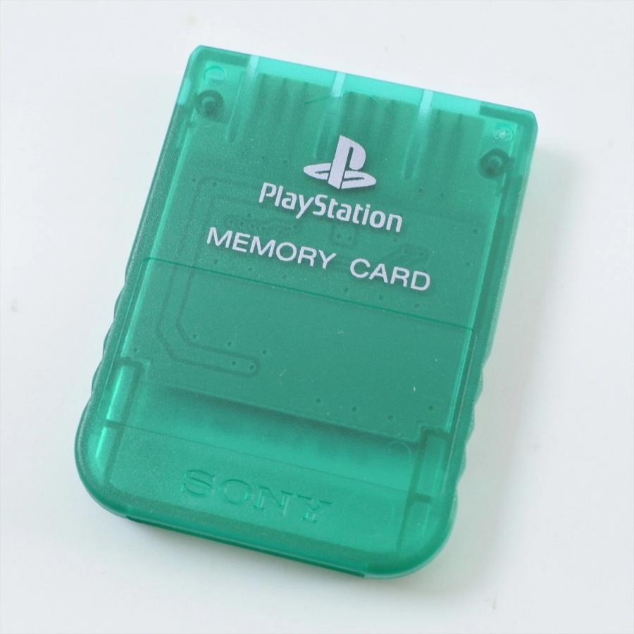 Official PSX Memory Crystal Clear Green (UNBOXED)