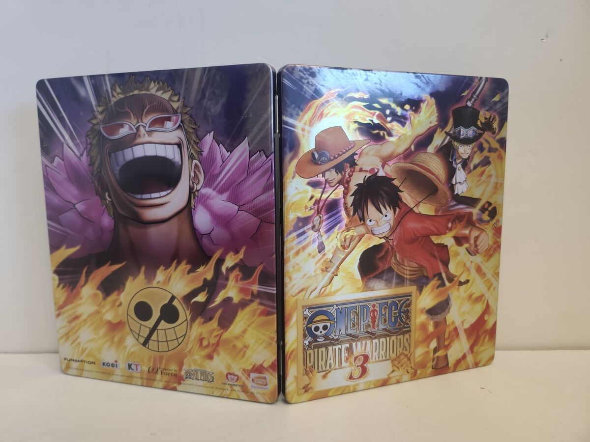 One Piece Pirate Warrior 3  PS4 / PS3 STEELBOOK ONLY NEW