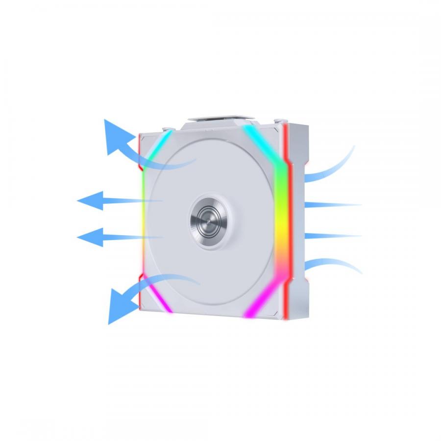 Lian Li UNIFAN SL Wireless 120-1PCS Reverse White - Case Fan