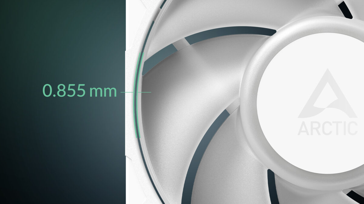Arctic P12 Pro A-RGB(White)  - PWM 120mm Case Fan - fluid dynamic bearing - max 3000 RPM - PWM regul