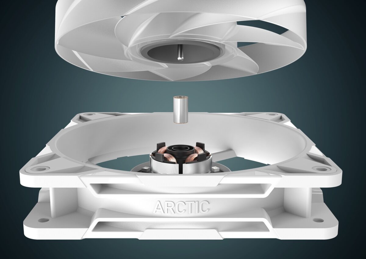 Arctic P12 Pro A-RGB(White)  - PWM 120mm Case Fan - fluid dynamic bearing - max 3000 RPM - PWM regul