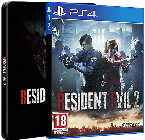 Resident Evil 2 Steelbook Edition PS4 NEW