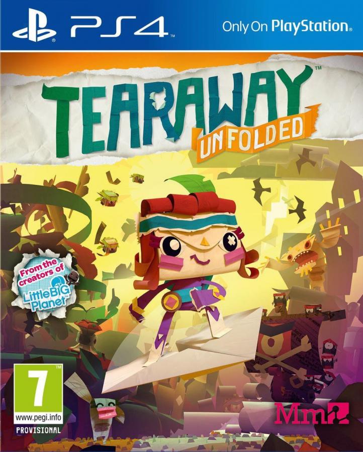 Tearaway Unfolded PS4 NEW