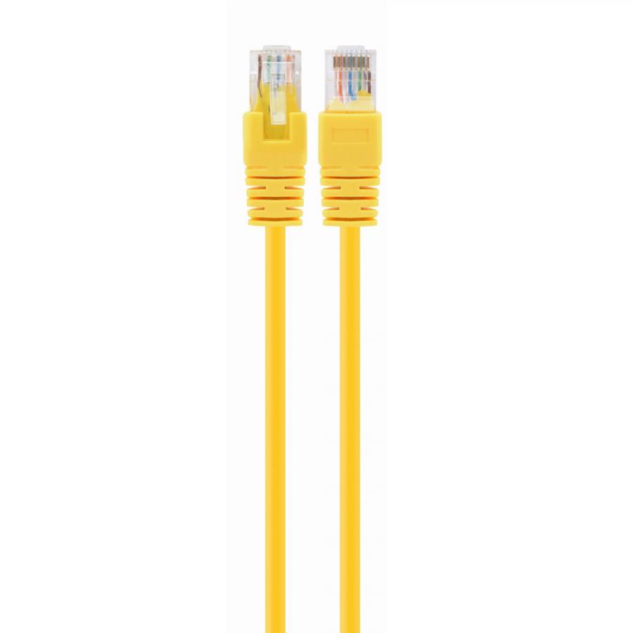 CABLEXPERT CAT5e UTP PATCH CORD YELLOW 0,5M