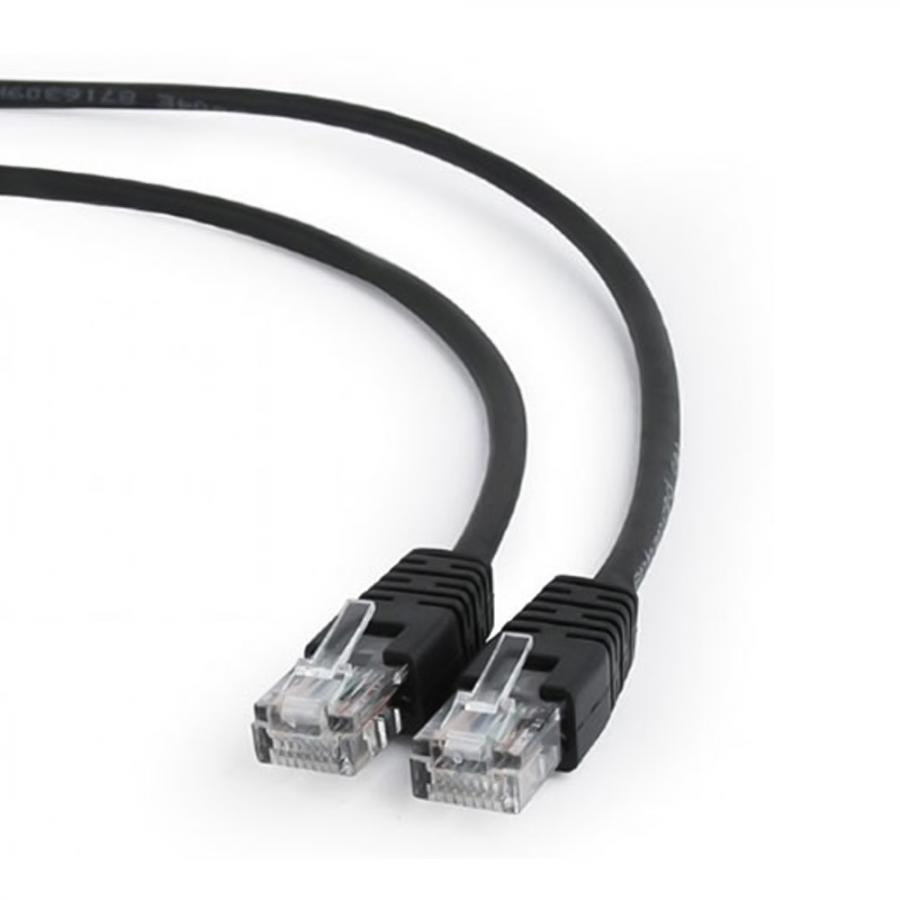 CABLEXPERT UTP PATCH CORD CAT5e BLACK 0,5M