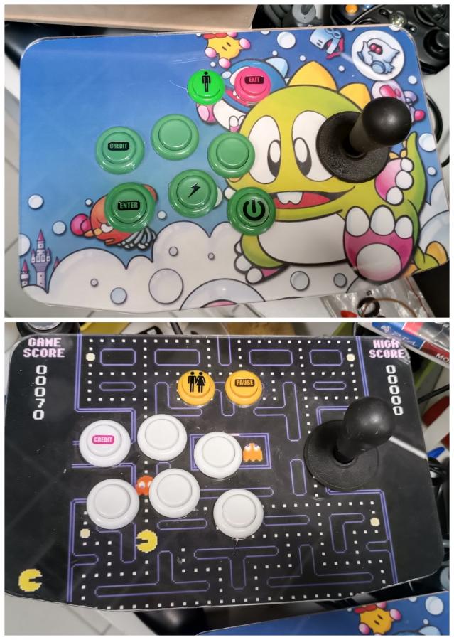 Custom Arcade Stick for 2 Players 2200 GAMES USED (UNBOXED)