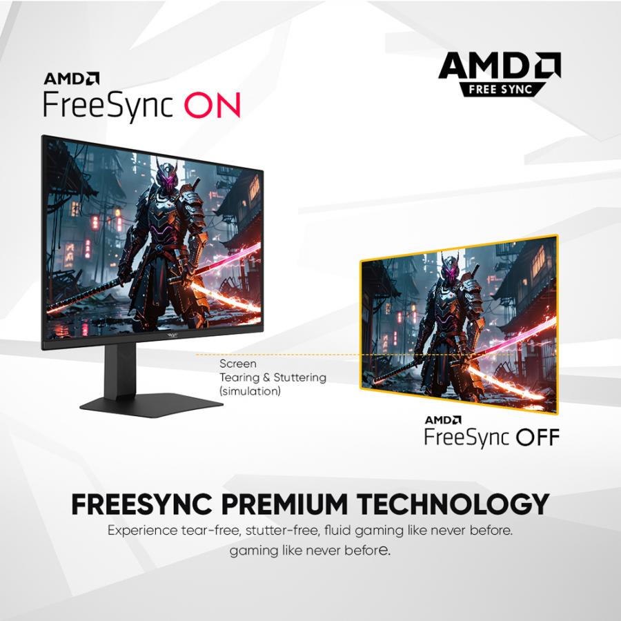 ARMAGGEDDON 27' QD-OLED FLAT MONITOR PIXXEL+ 280HZ SRGB G-SYNC BLACK