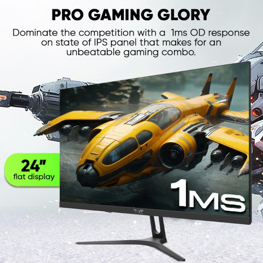 ARMAGGEDDON GAMING MONITOR 24' PIXXEL+ SUPER-165HZ PXP 24G BLACK