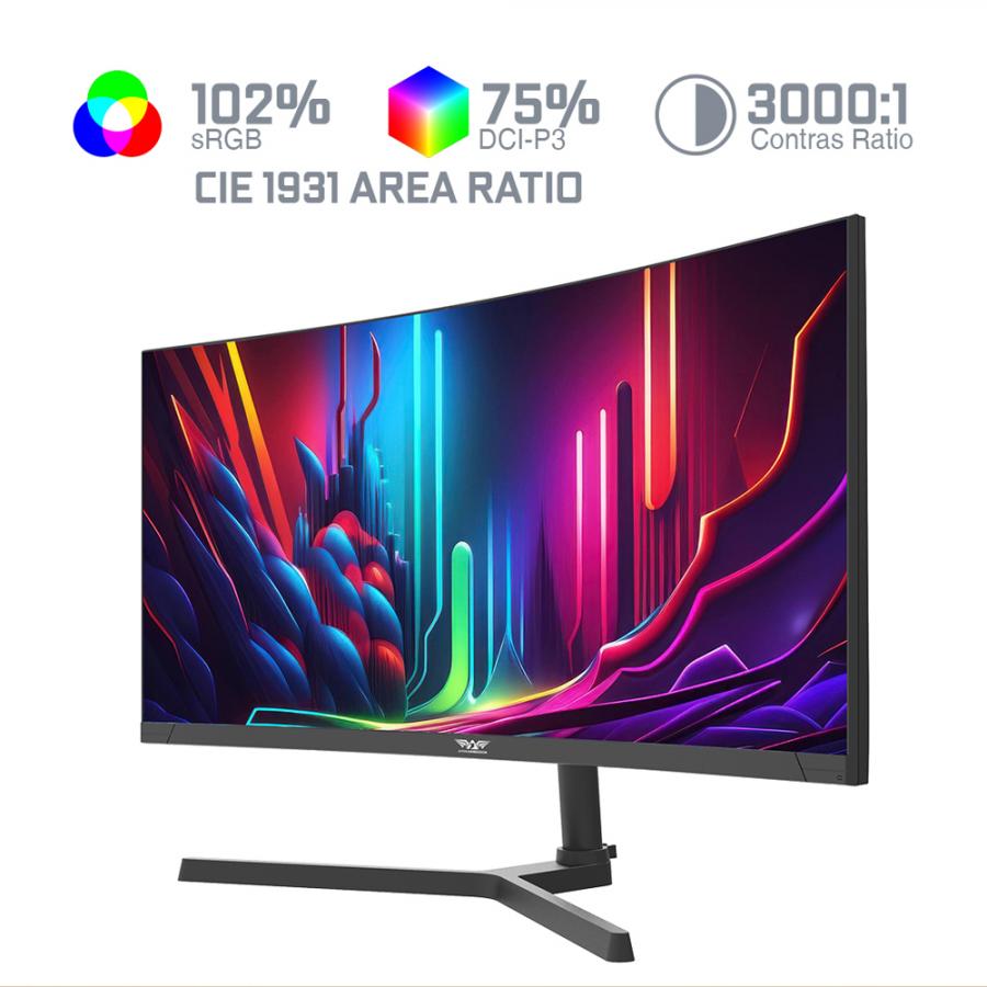 ARMAGGEDDON CURVED R1800 GAMING MONITOR PIXXEL+ 30' 200HZ BLACK