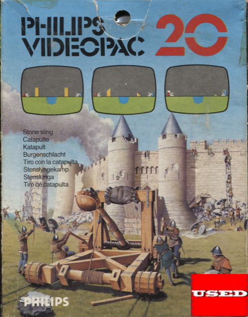 Philips Videopac 20 Stone Sling Philips G7000 USED