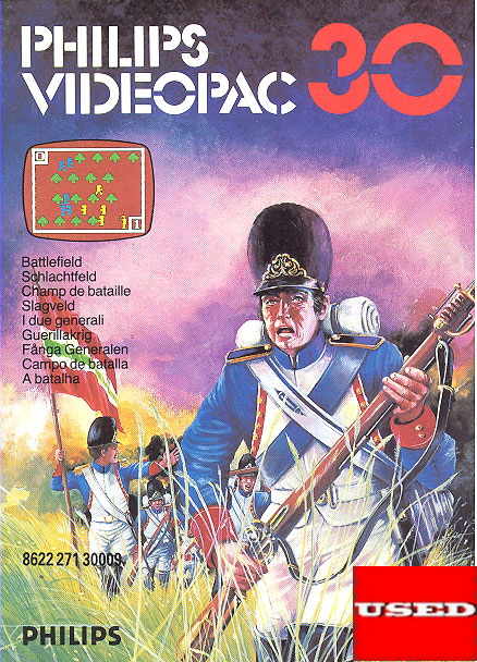 Philips Videopac 30 Battlefield Philips G7000 USED