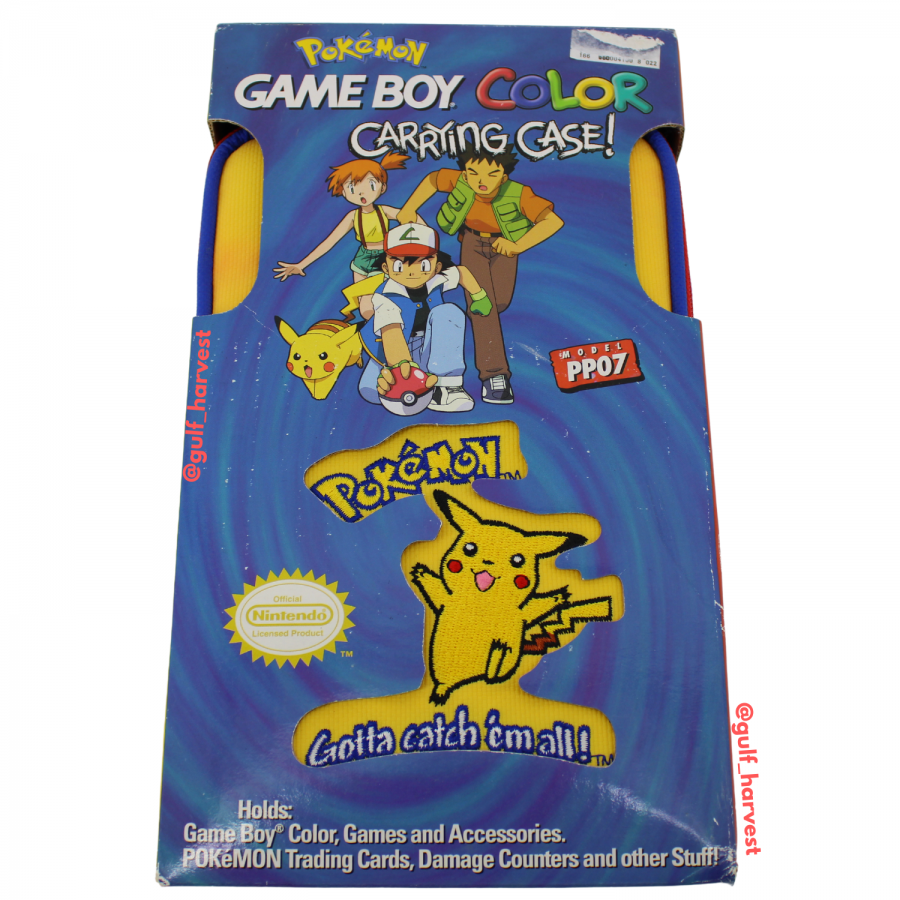 Pokemon GameBoy Color Carrying Case NEW (Model PP07)