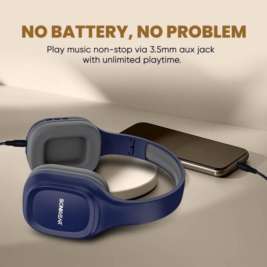 SONICGEAR BT5.4 OVER-EAR HEADPHONES AIRPHONE 5 RAINDROP