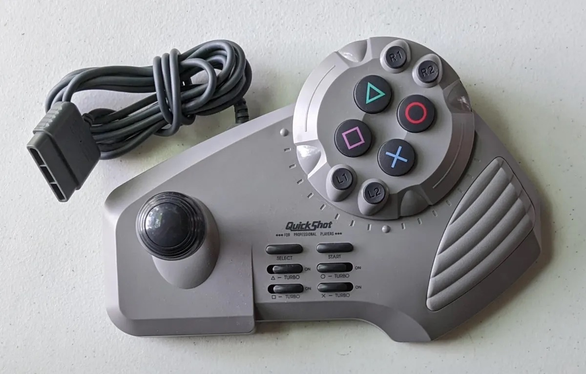 Quickshot Devastator QS-1186 Arcade Joystick for PSX (UNBOXED)