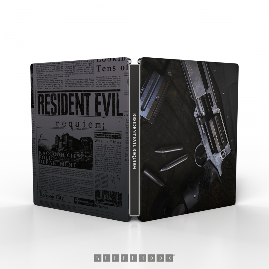 Resident Evil 9 Requiem Deluxe Steelbook Edition Nintendo Switch 2 NEW (Game-Key Card)