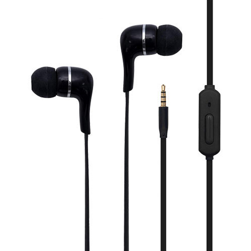 TOSHIBA AUDIO WIRED EAR BUDS BLACK