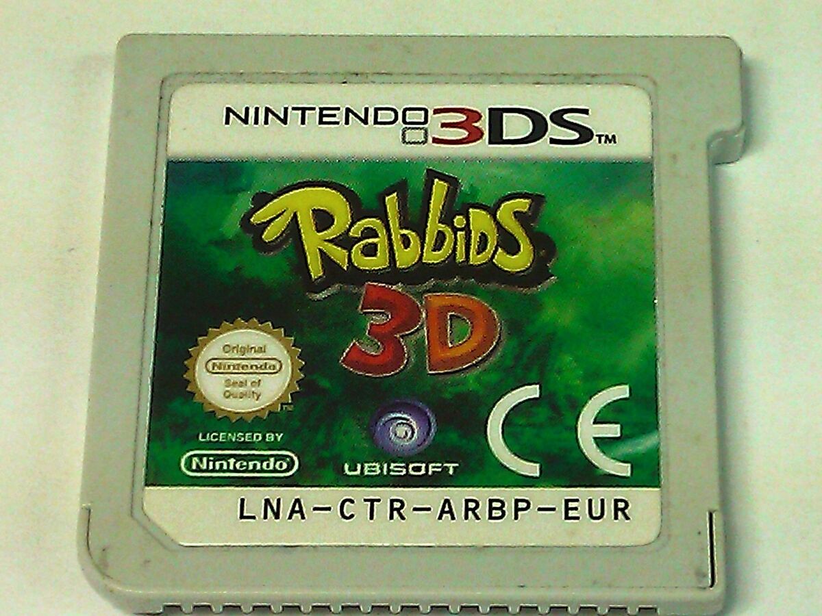 Rabbids 3D 3DS USED (Cart Only)