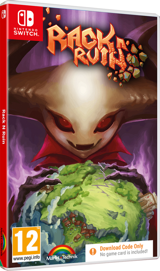 Rack 'n' Ruin ( Code In A Box )  Nintendo Switch  NEW