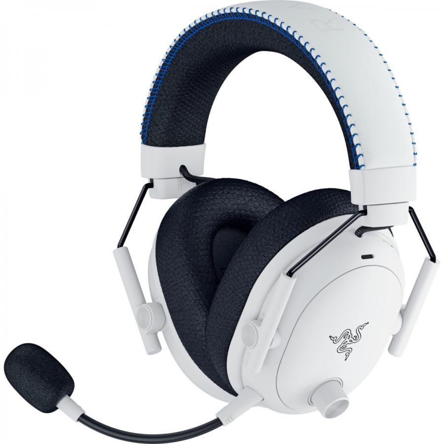 Razer BLACKSHARK V3 PRO PLAYSTATION White - ANC Wireless Gaming Headset - 48h Bat. -  2.4GHz/BT/USB