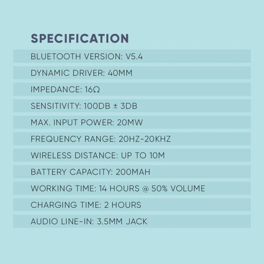SONICGEAR BT5.4 HEADPHONES TYPE-C AIRPHONE III CARBON