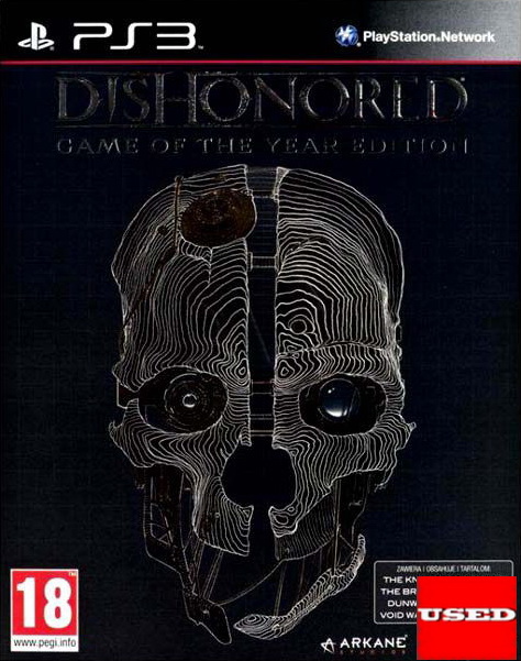 Dishonored (Game of the Year Edition) PS3 USED 