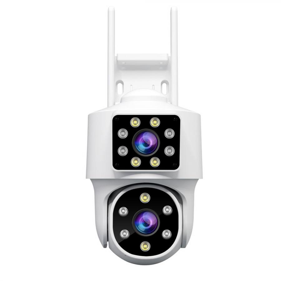 SRIHOME PZT IP CAMERA 4MP DUAL LENS WIFI PANORAMIC MONITORING