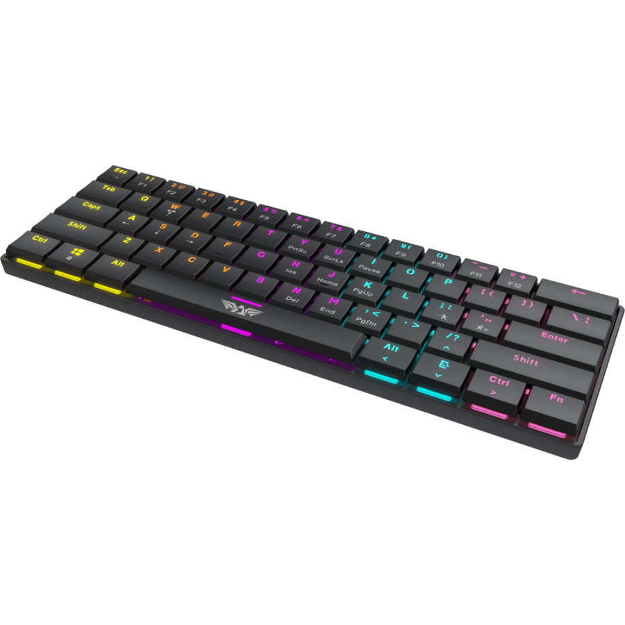 ARMAGGEDDON LOW PROFILE MODULAR MECH. KEYBOARD SMK-1C PSYCHSPARROW BLUE SWITH BLACK CLICKY