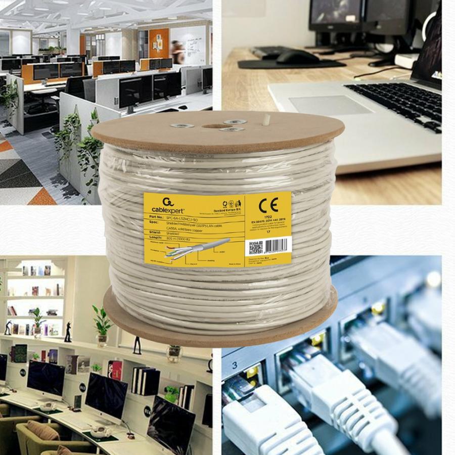 CABLEXPERT CAT6A SSTP LSZH LAN CABLE SOLID 305M