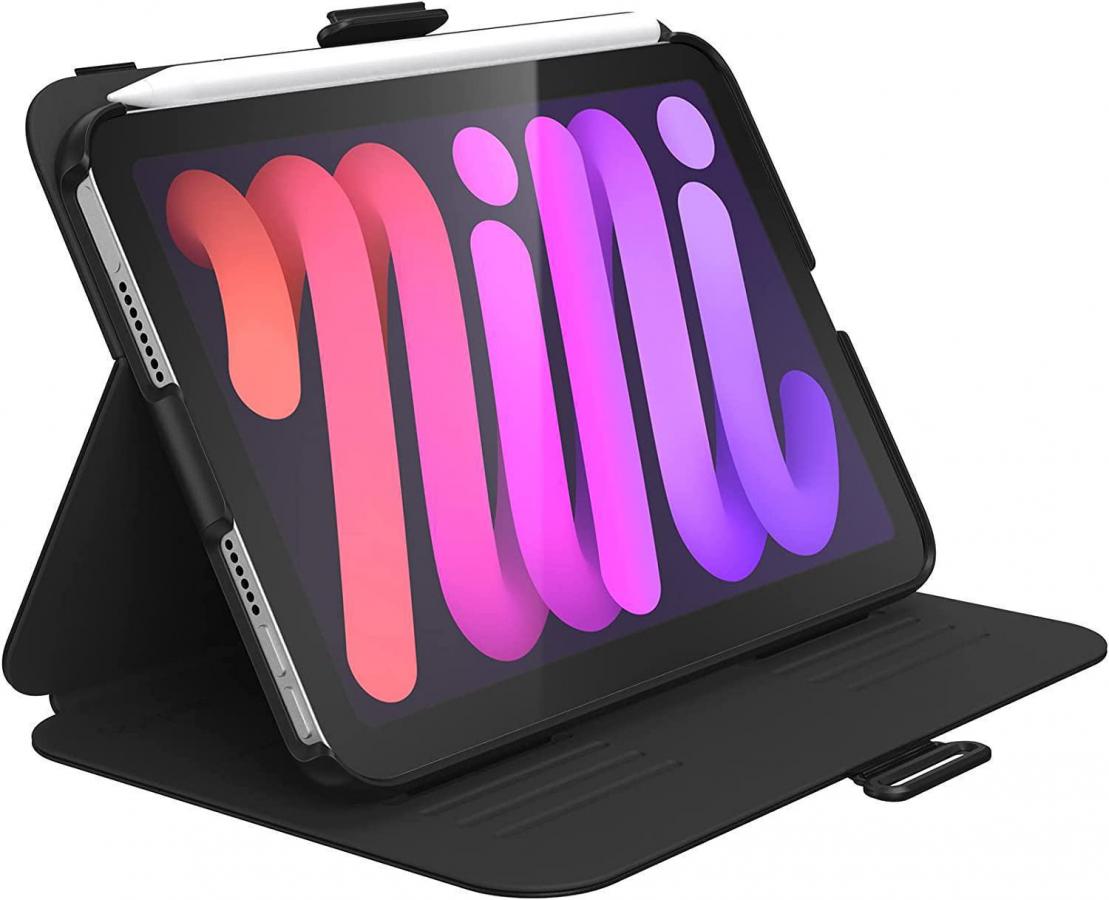 SPECK (142573-1050) IPAD MINI (2021-2024) CASE, BALANCE FOLIO (W/MB) BLACK / BLACK