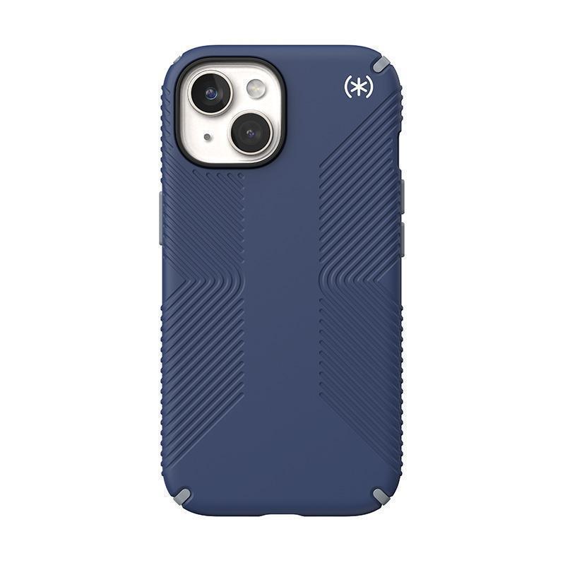 SPECK (150557-3206) IPHONE 15 MAGSAFE CASE, PRESIDIO2 GRIP (COASTAL BLUE/DUSTGREY/WHITE)