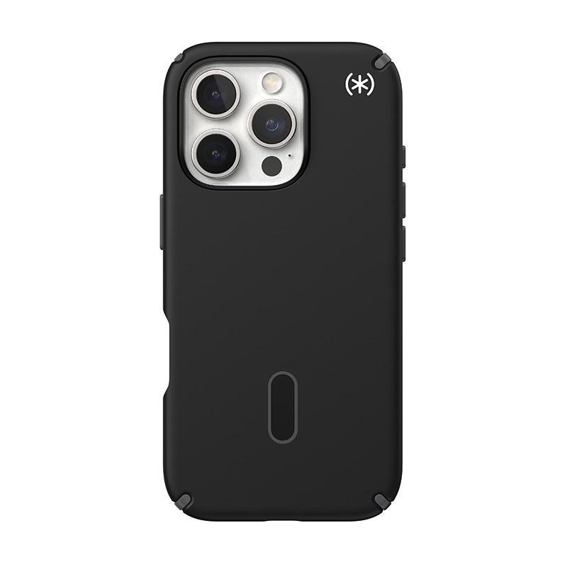 SPECK IPHONE 16 PRO CASE (150700-3205) PRESIDIO PRO + CLICKLOCK (BLACK / SLATE GREY)