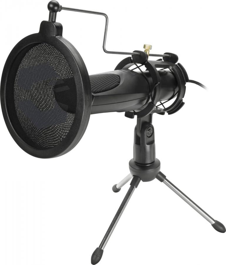 SPEEDLINK SL-800012-BK, AUDIS STREAMING MICROPHONE, BLACK